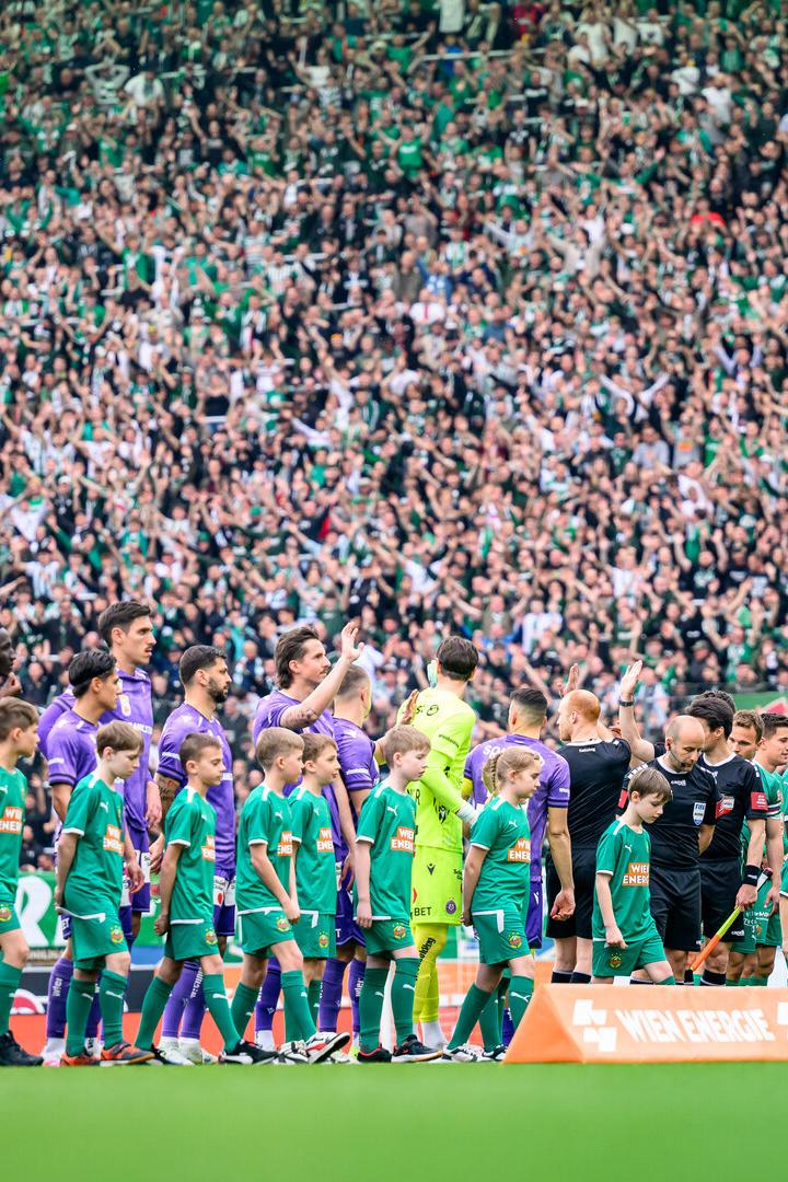 Volles Haus bei Rapid - Austria