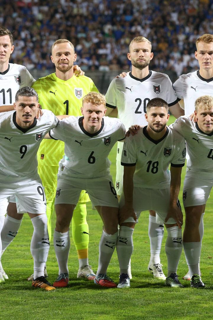 Das war Österreichs Startelf zuletzt gegen Bosnien-Herzegowina