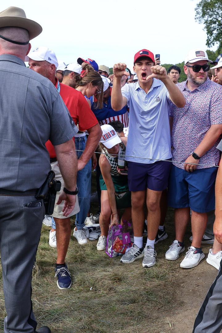 Die Polizei hatte beim Ryder Cup viel zu tun