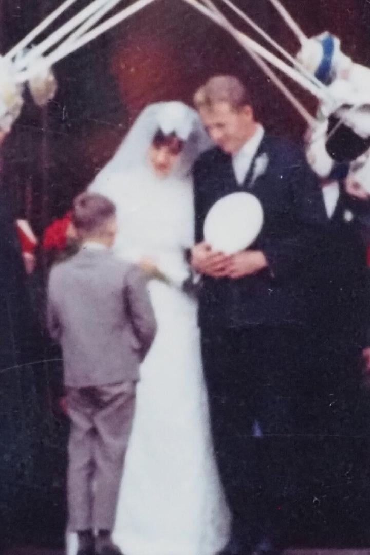 Die ökumenische Hochzeit von Hans und Traude Redl am 2. Oktober 1965