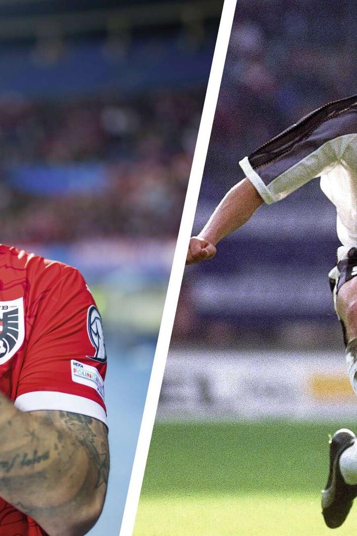 Marko Arnautovic und Toni Polster