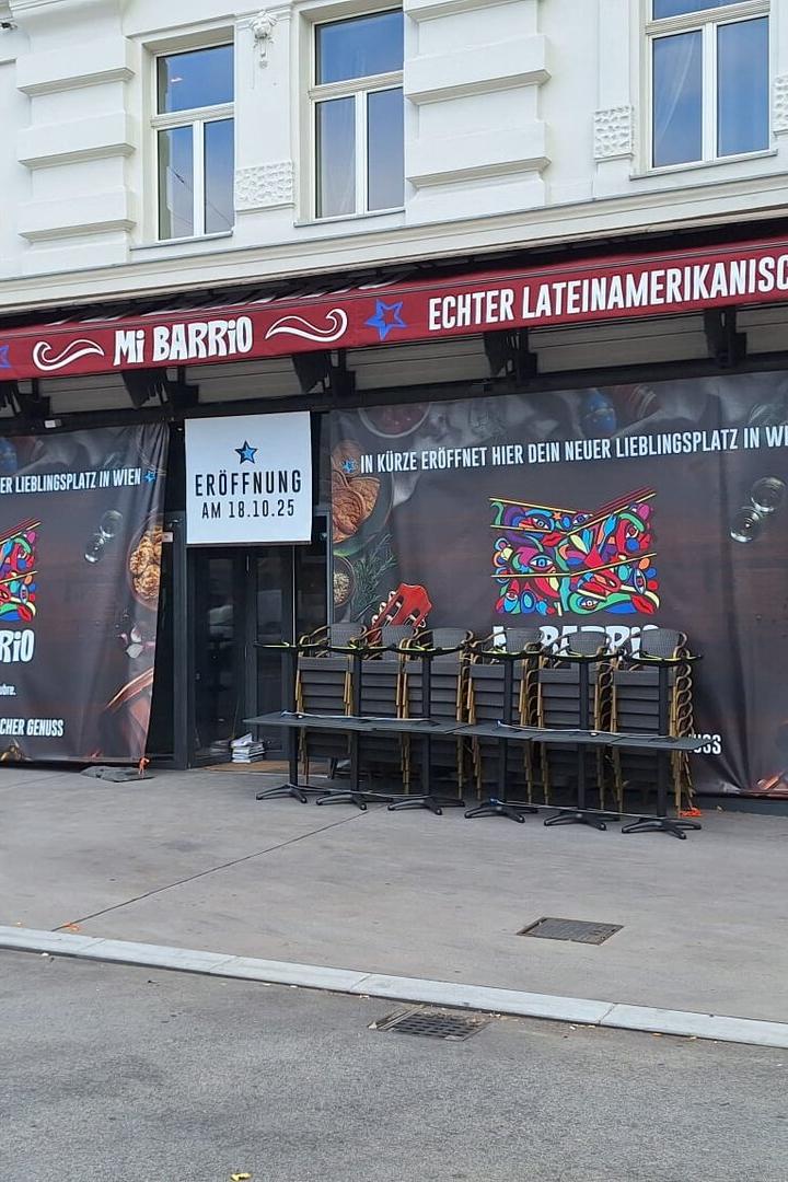 Wer genau hinsieht, entdeckt noch ein paar blaue Sterne: Aus dem „Blaustern“ wird nun aber das „Mi Barrio“. 
