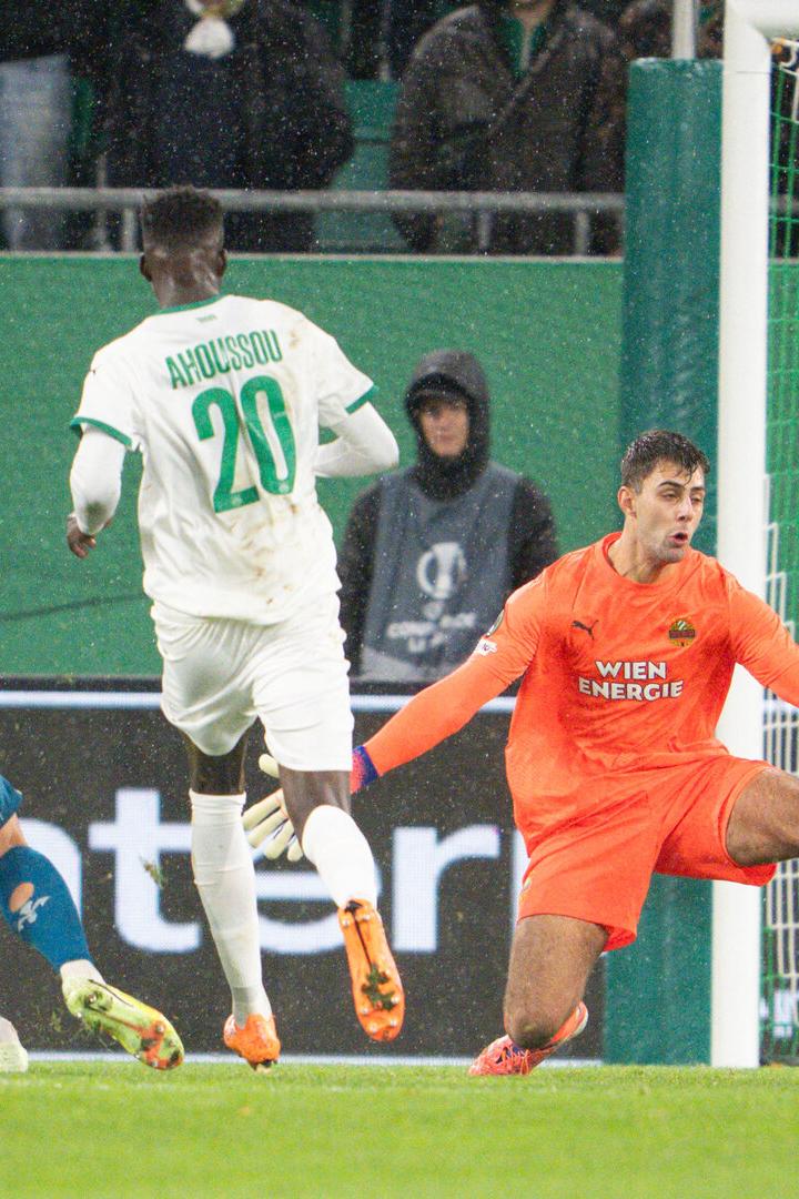 Unterlegen: Hedl mit Rapid