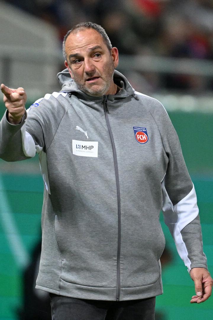 Heidenheim-Trainer Frank Schmidt