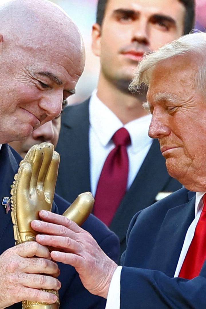U.S. President Trump attends FIFA Club World Cup final