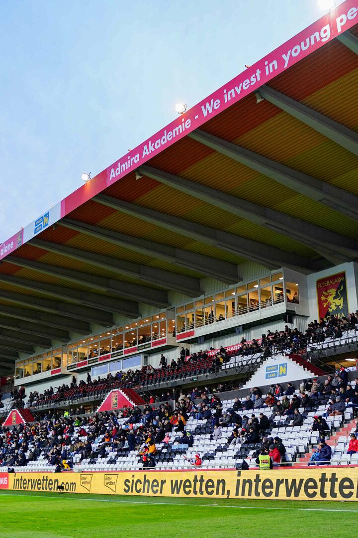 Admira empfängt am Freitag St. Pölten