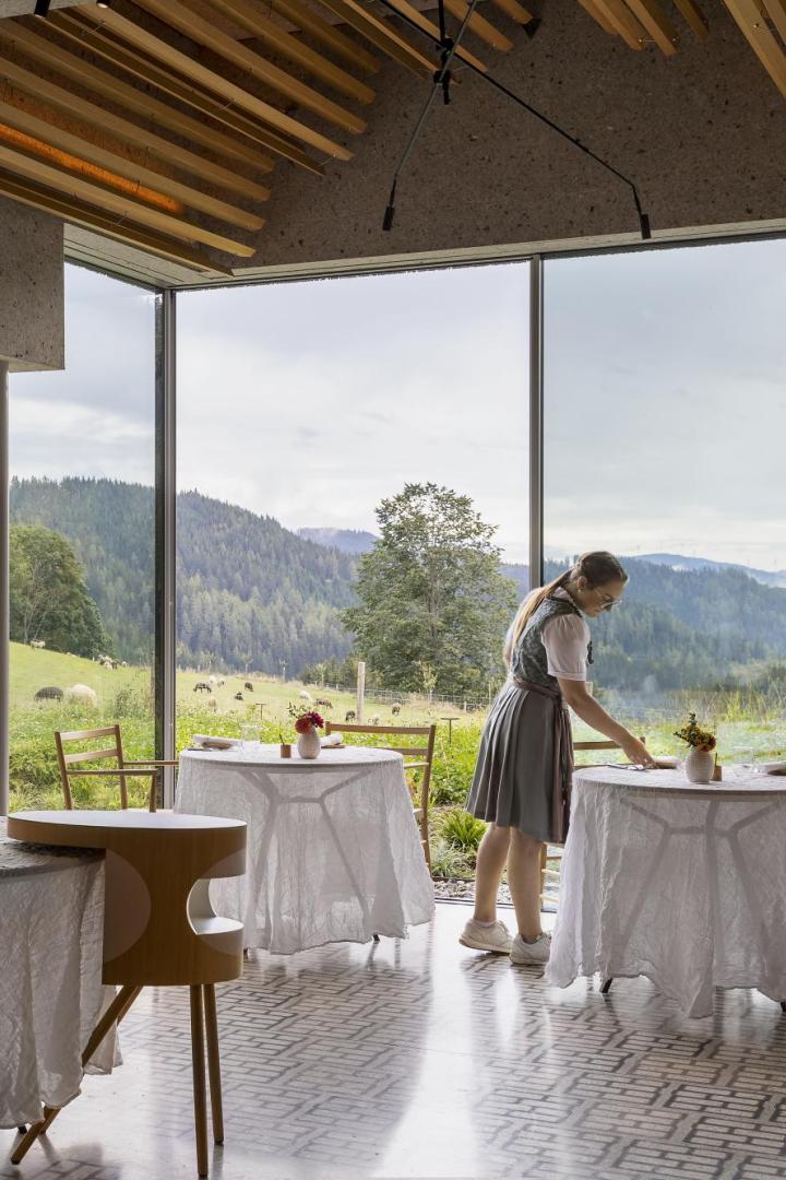 Innenansicht Steirereck Pogusch