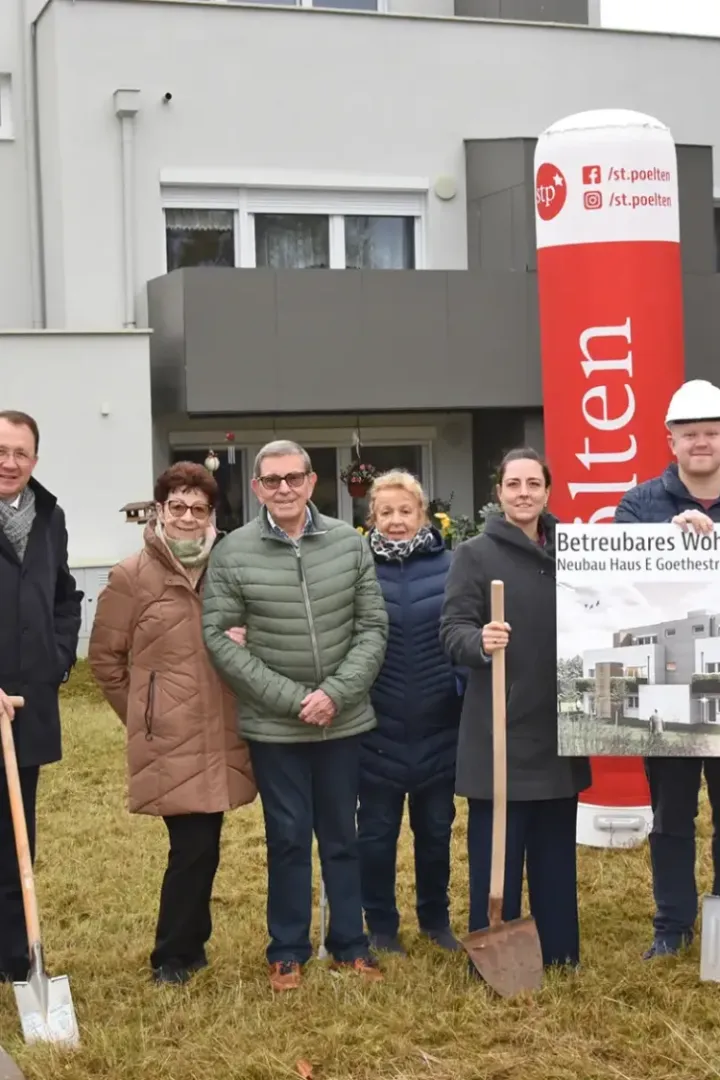 Spatenstich für Seniorenheim