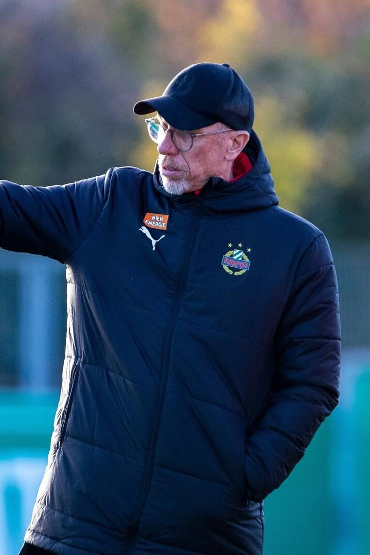 Rapid-Coach Stöger freut sich über das emotionale Training