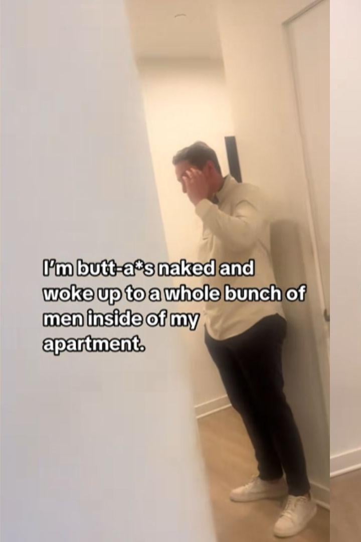 Männer in fremder Wohnung