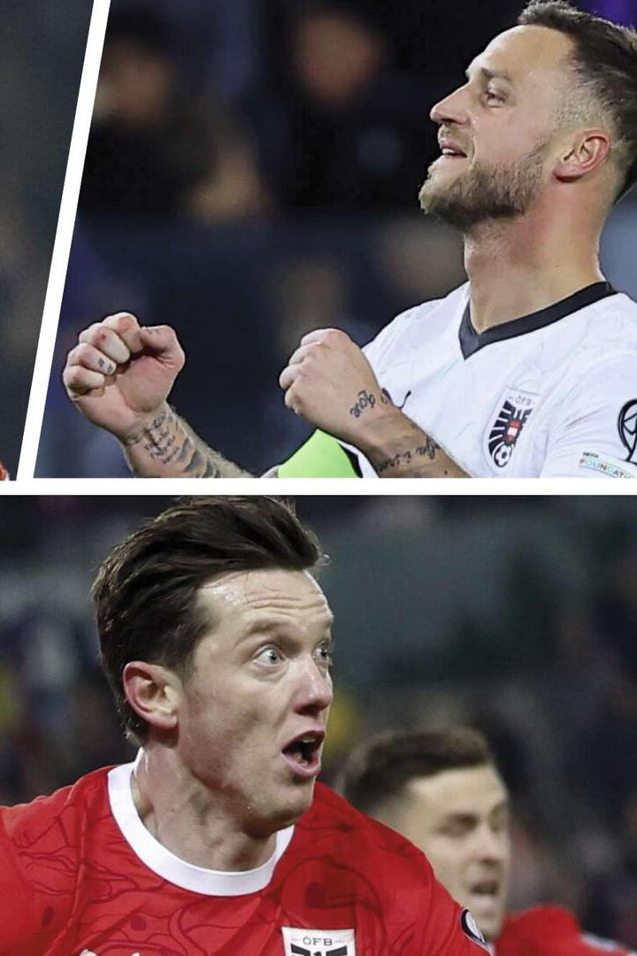 Die Leistungsträger: Laimer, Arnautovic, Sabitzer und Gregoritsch.