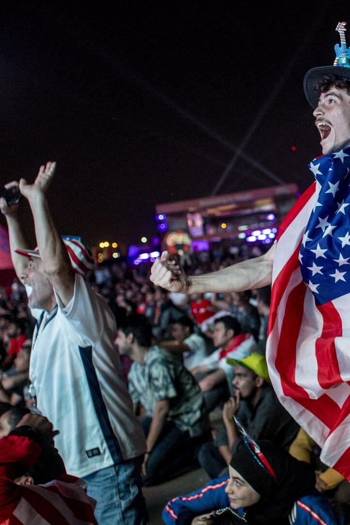 Symbolfoto von US-Fans