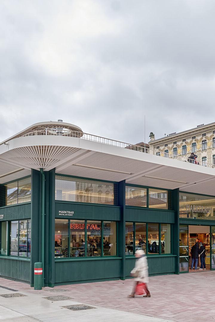 Die neue Markthalle am Wiener Naschmarkt