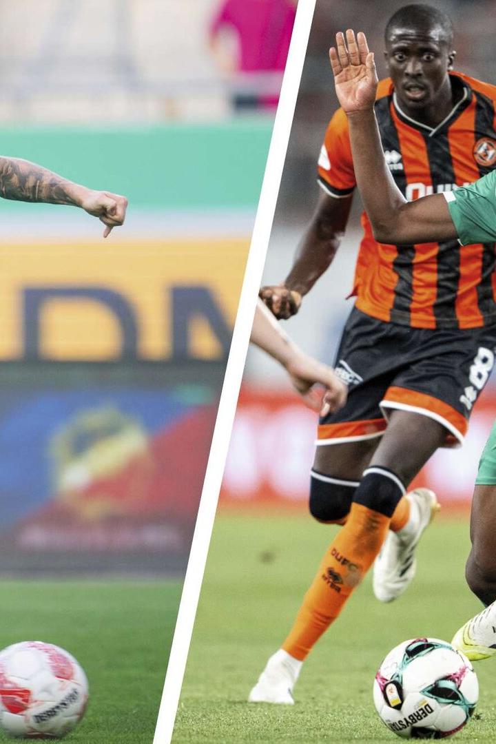 Die Rapid-Rekordverkäufe Jansson (l.) und Sangare