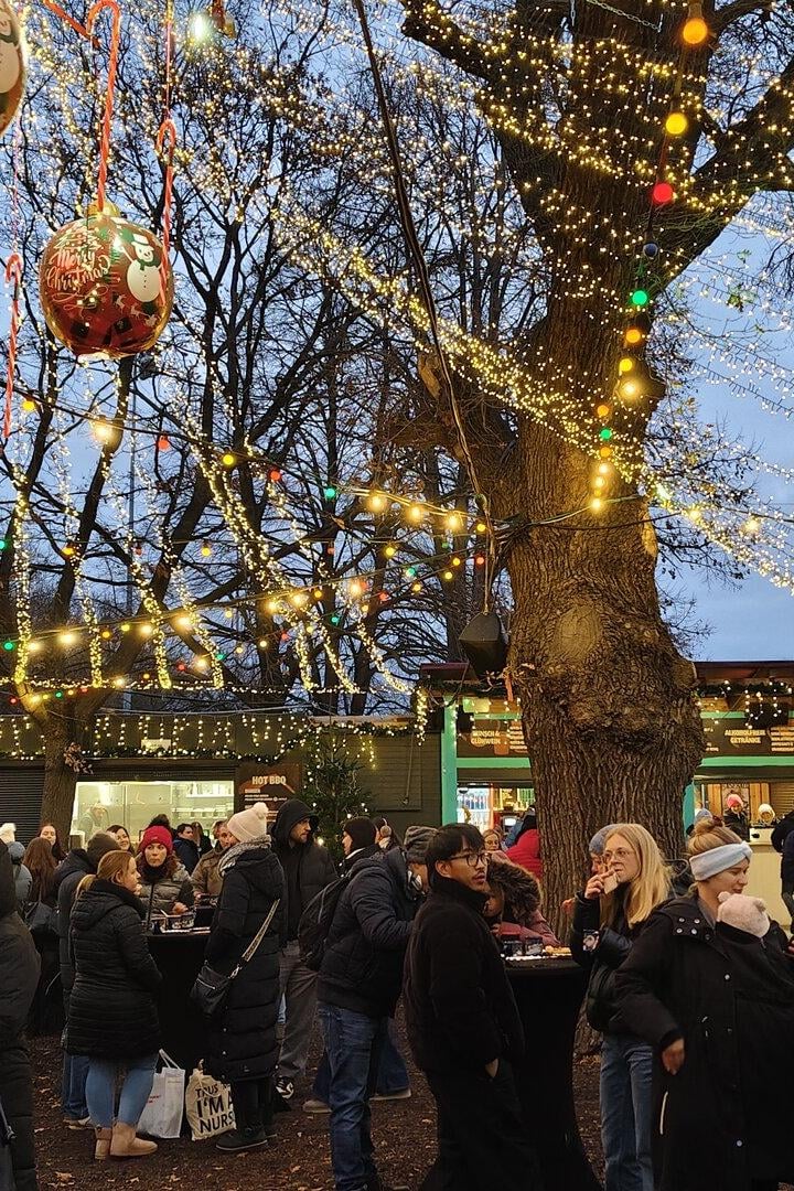 All you can eat Weihnachtsmarkt auf der Prater Hauptallee