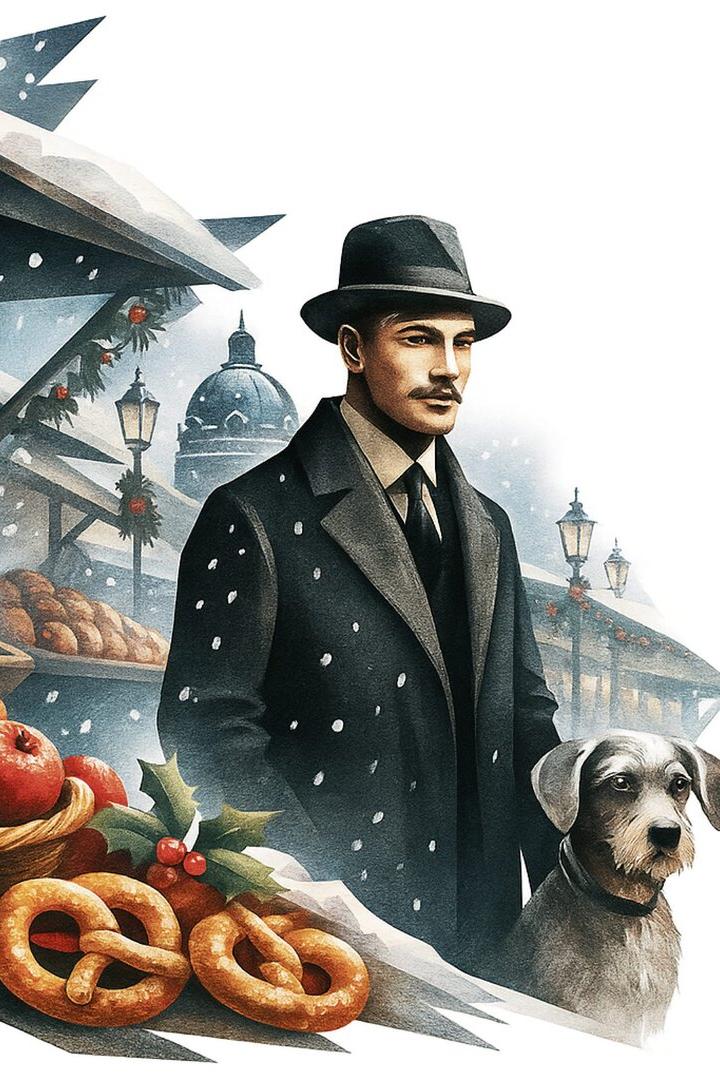 Ein Kommissar mit seinem Hund