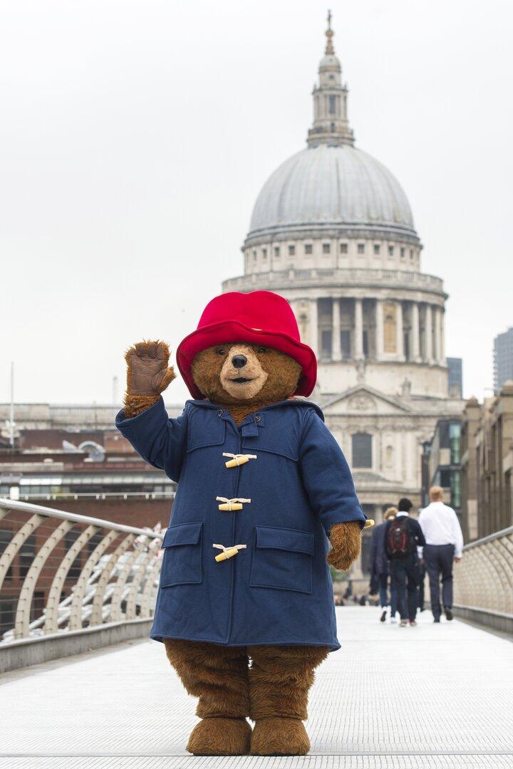 Paddington Bear presents latest children's book Paddington at St Paul's