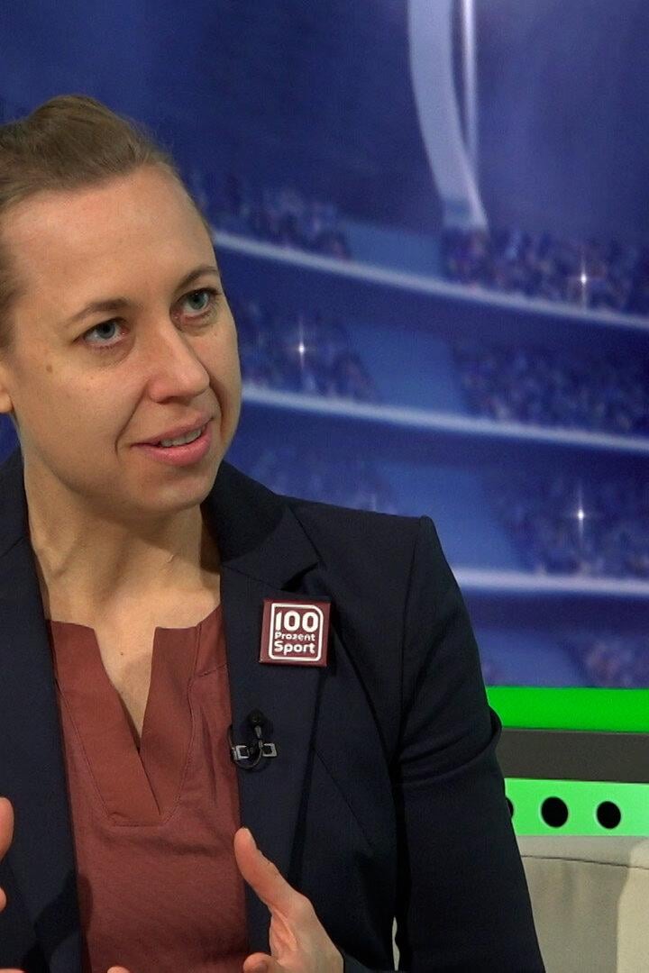 Claudia Koller im KURIER TV Studio