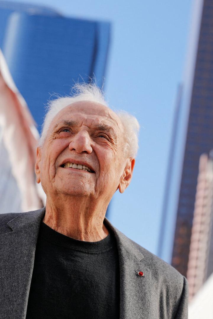 FILE PHOTO: Architect Frank Gehry attends the official groundbreaking of "The Grand" a Frank Gehry designed mixed-use development in downtown Los Angeles