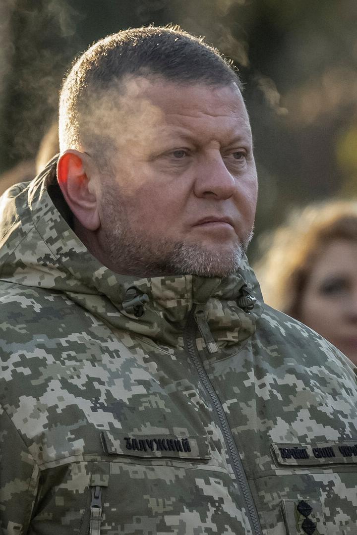FILE PHOTO: Chief of the Ukrainian Armed Forces Zaluzhnyi