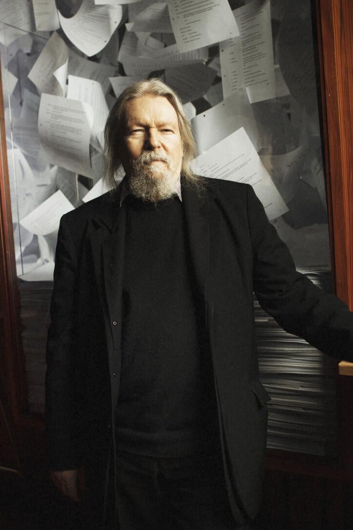 Sir Christopher Hampton at the Hampstead Theatre, London