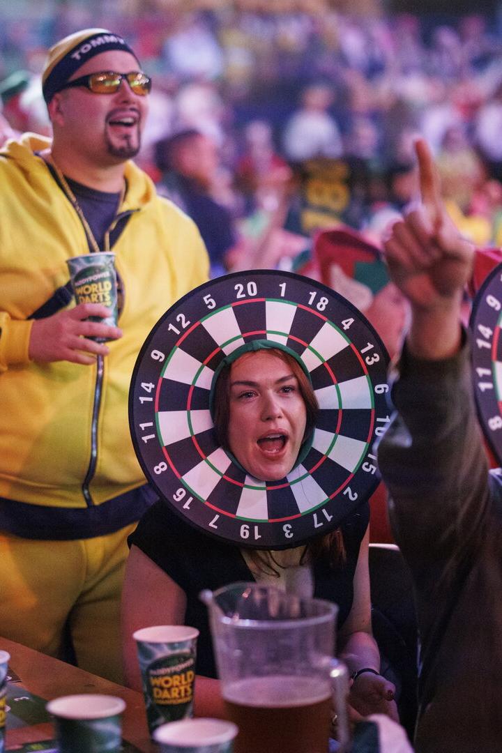 Opening session of the Paddy Power World Darts Championship