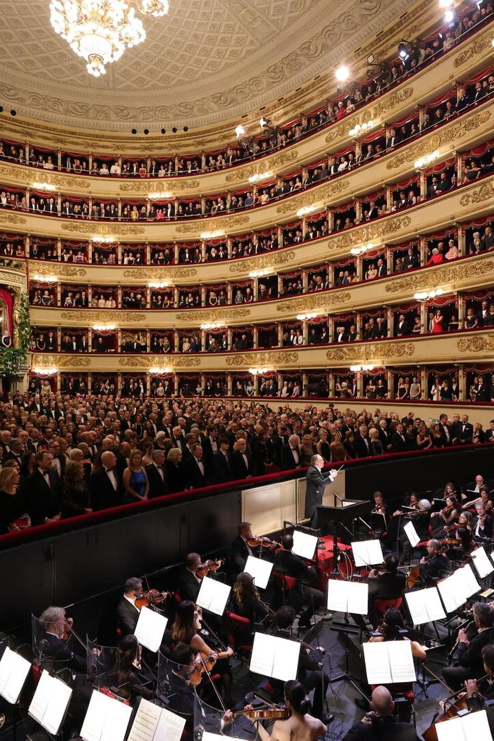 Season opening of the Teatro alla Scala in Milan
