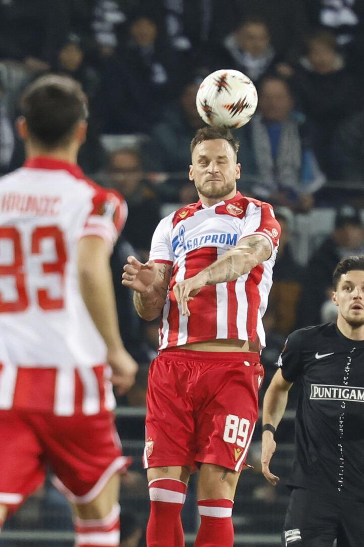 Marko Arnautovic mit Roter Stern in Graz