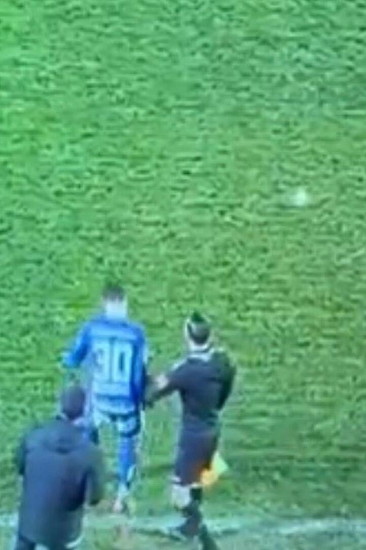 Fridrikas bei seiner Einwechslung