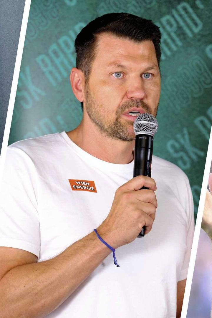 Bei Rapid sucht Markus Katzer (Mitte) nach Peter Stöger (li.) und Robert Klauß wieder einen Trainer