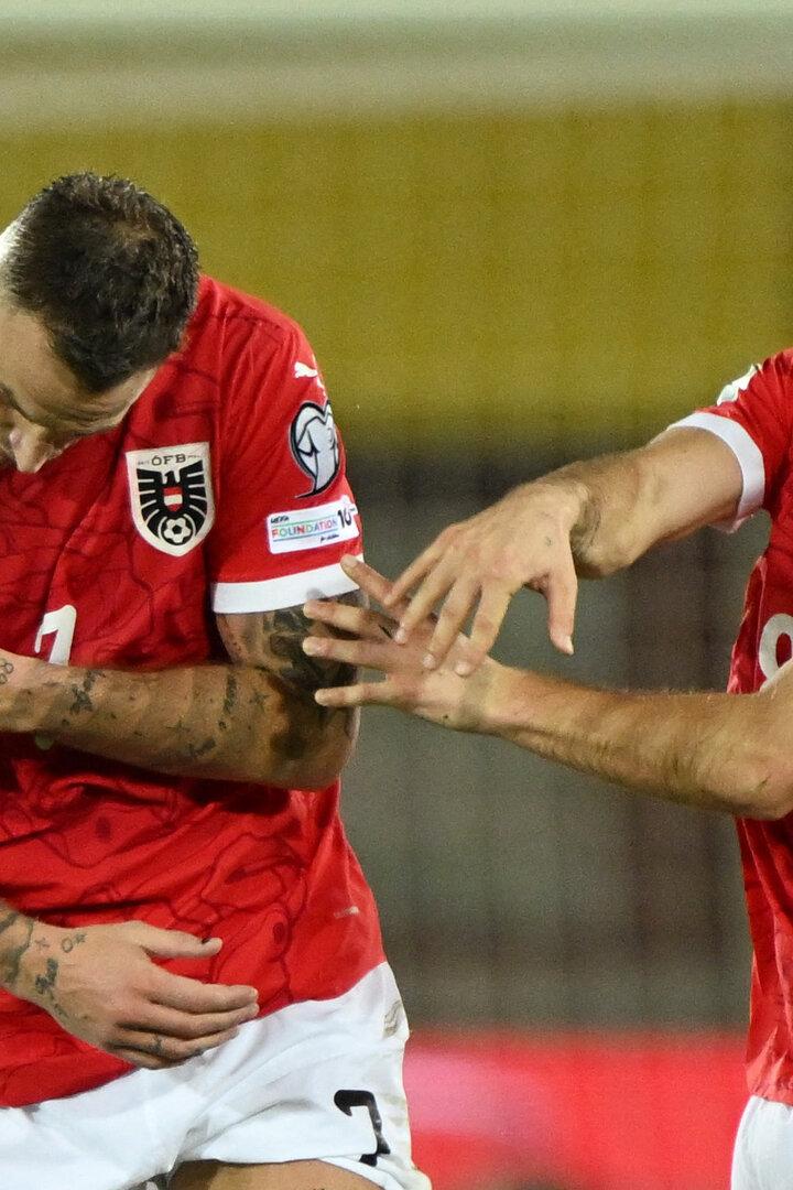 Marko Arnautovic und Romano Schmid