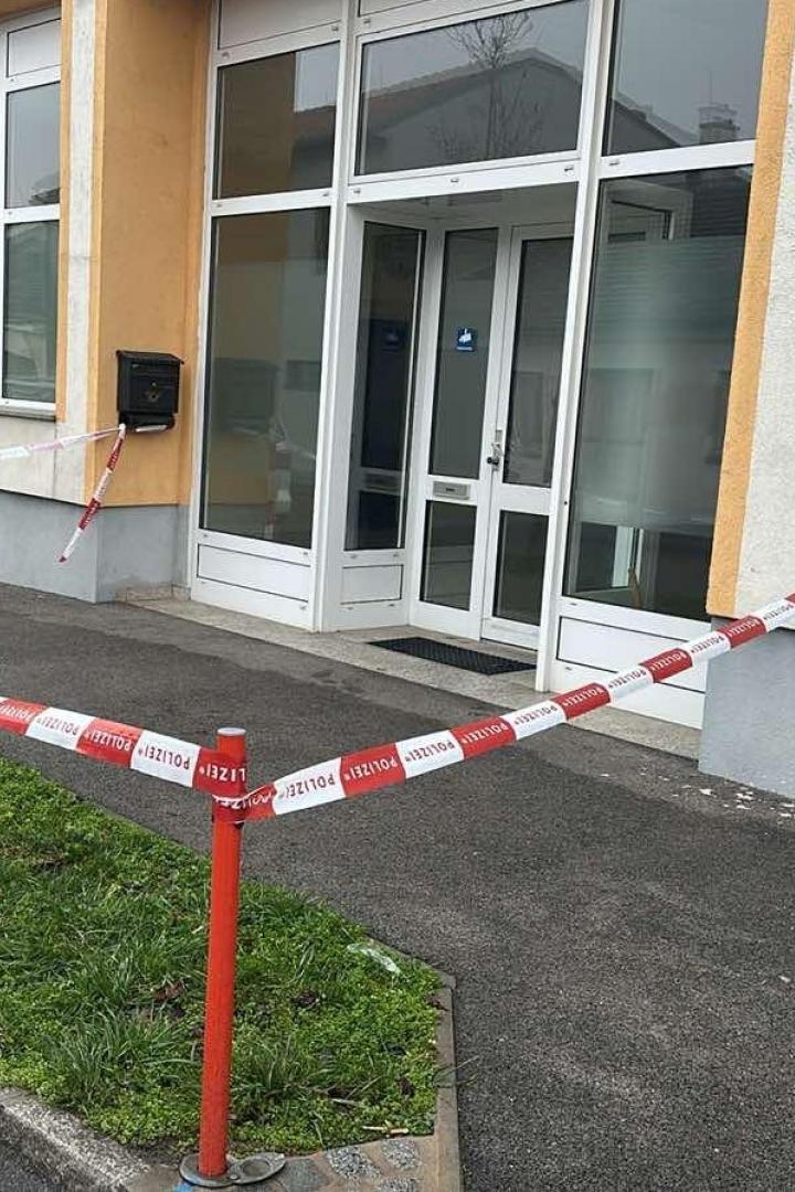 Eingang Moschee Hollabrunn