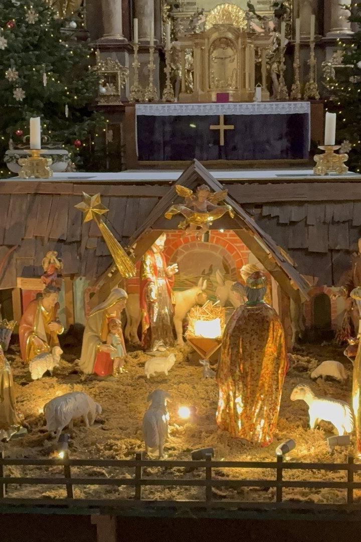 Die High-Tech-Krippe kann bis 30. Jänner täglich von 8 bis 20 Uhr bestaunt werden.  
