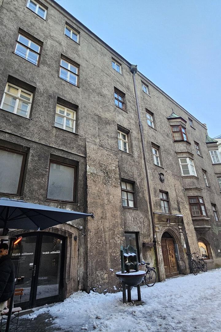 Kleines Riesenhaus in der Innsbrucker Altstadt
