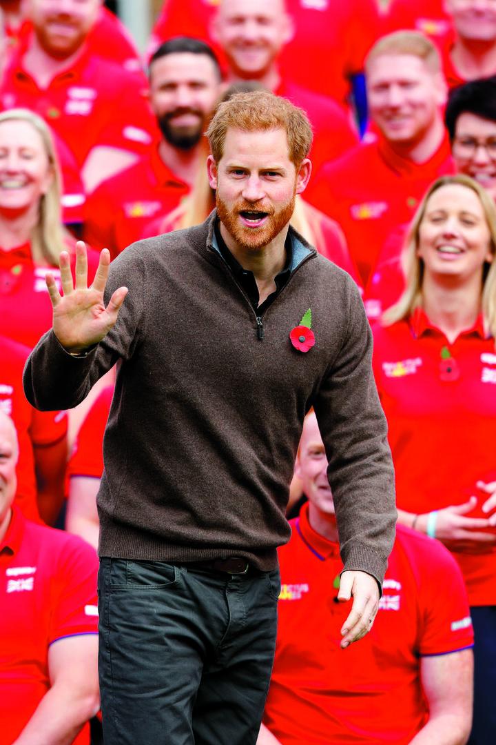 The Duke Of Sussex Attends The Launch Of Team UK For The Invictus Games The Hague 2020
