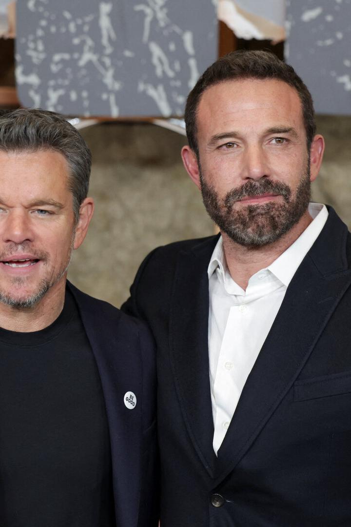 Damon und  Affleck bei der Premiere ihres neuen Action-Thrillers  „The Rip“.