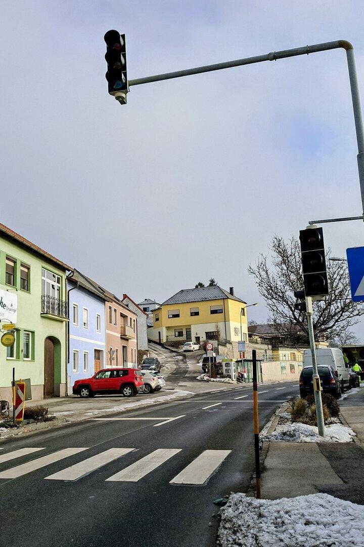 Ampel in Großhöflein