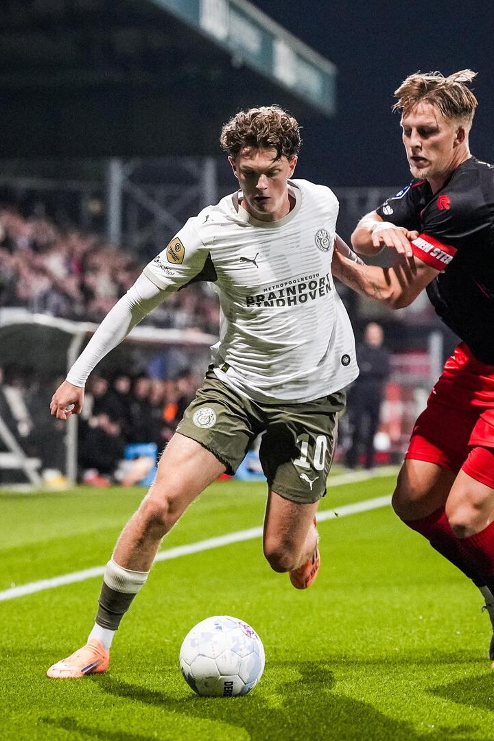 Paul Wanner im Dress von PSV Eindhoven