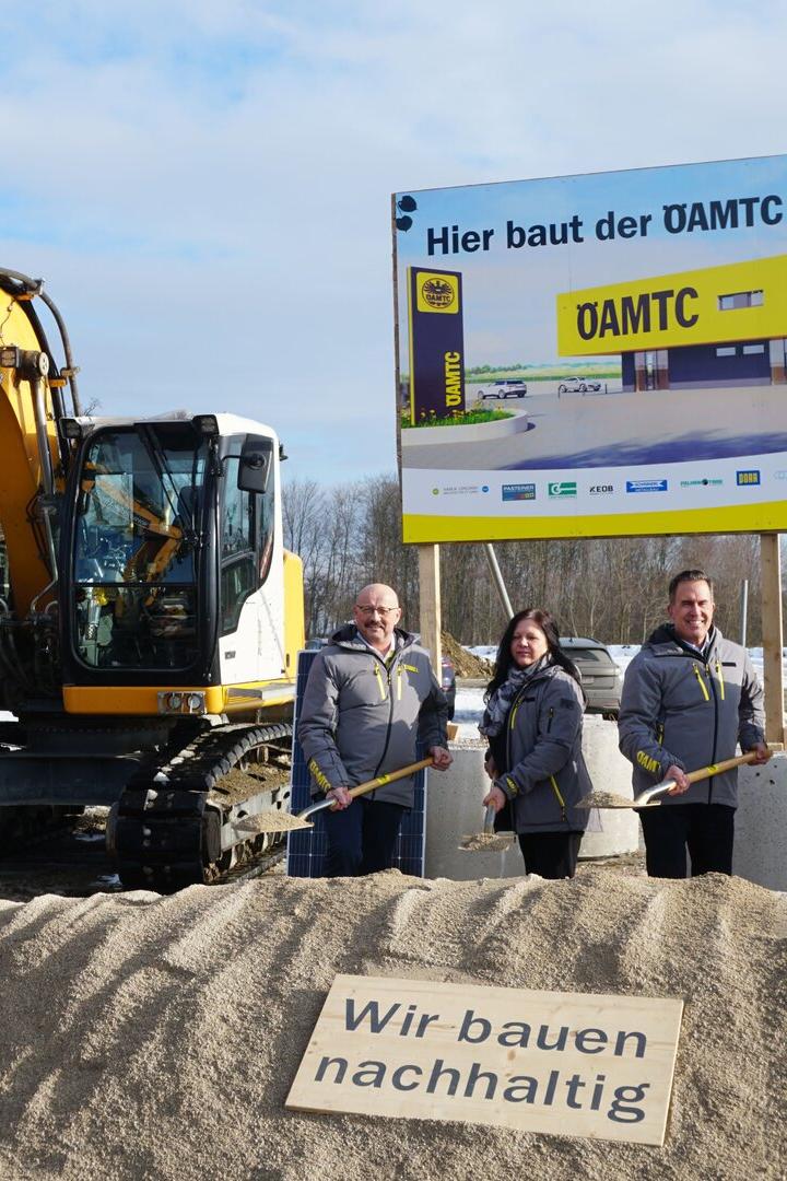 Spatenstich ÖAMTC