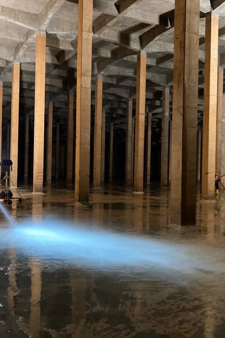 Bausteller größter Wasserbehälter der Welt Wien Niederösterreich