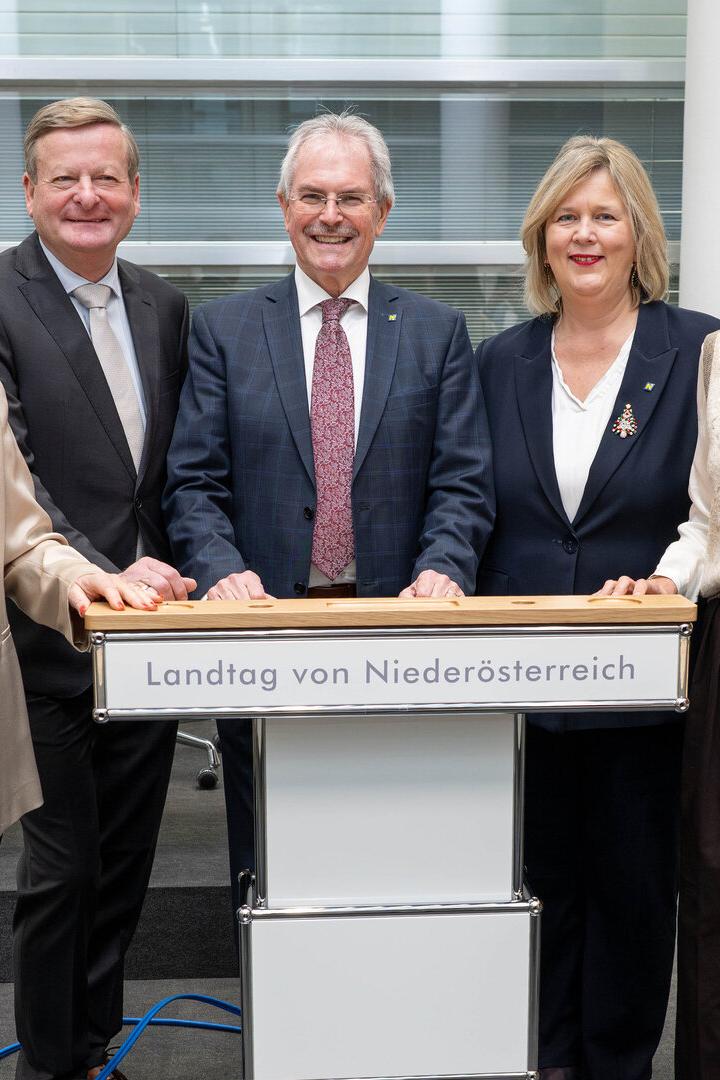 Krismer Waldhäusl Wilfing schmidt collini im ausweichsaal