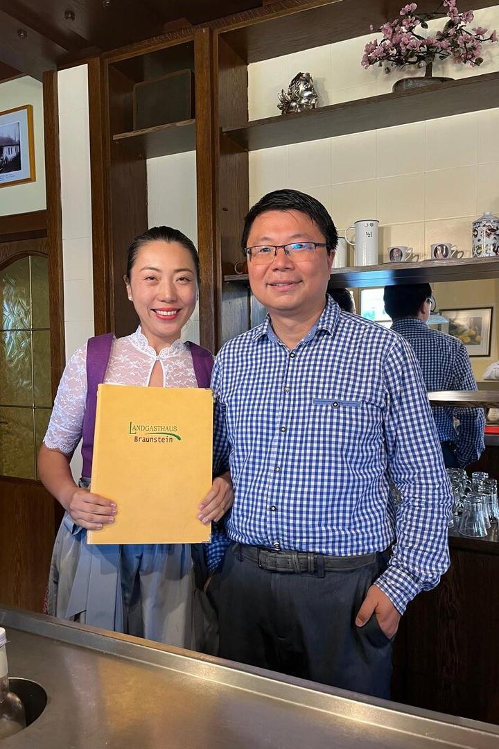 Wirteehepaar Gasthaus Braunstein