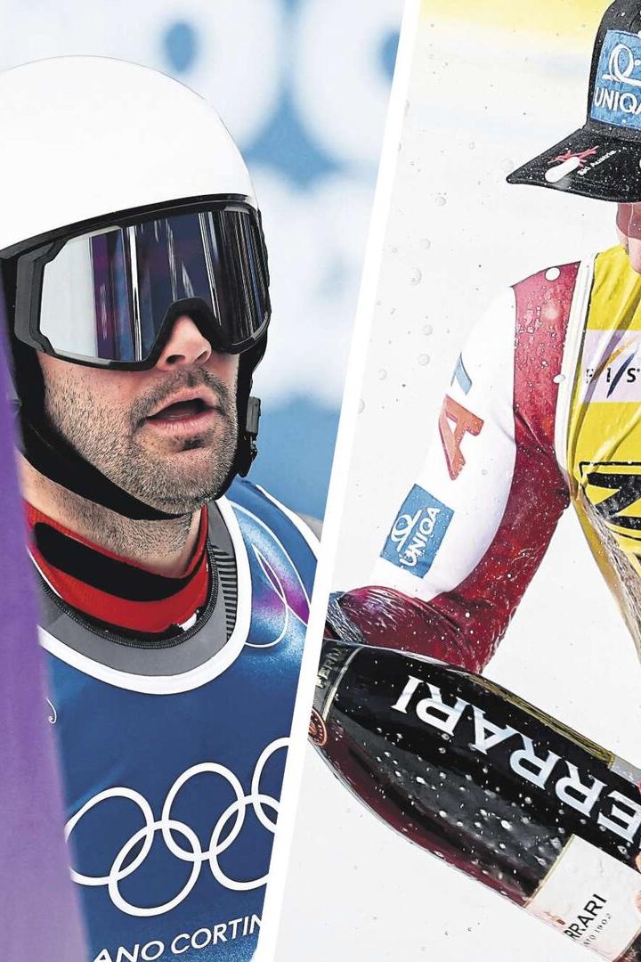 Evers (re.) über Kriechmayr und Schwarz