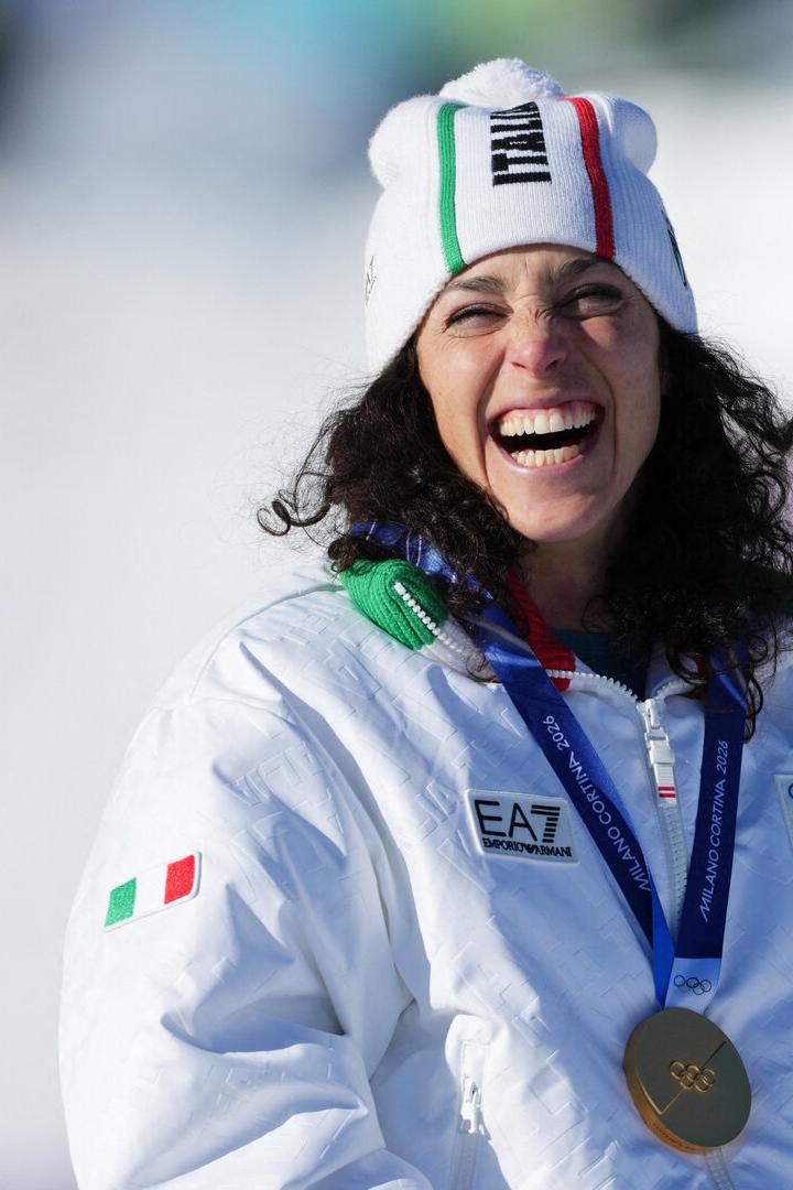 Alpine Skiing - Women's Giant Slalom Victory Ceremony