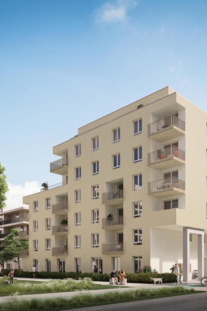 Animation eines Wohnhauses