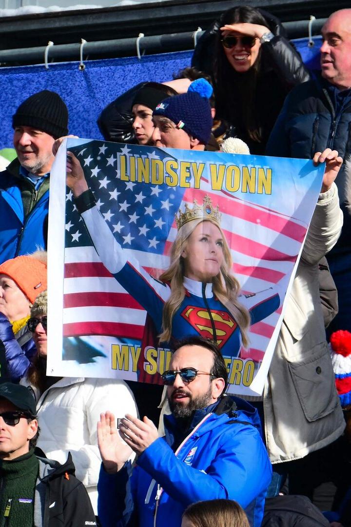 Die Ski-Fans freuen sich mit Vonn