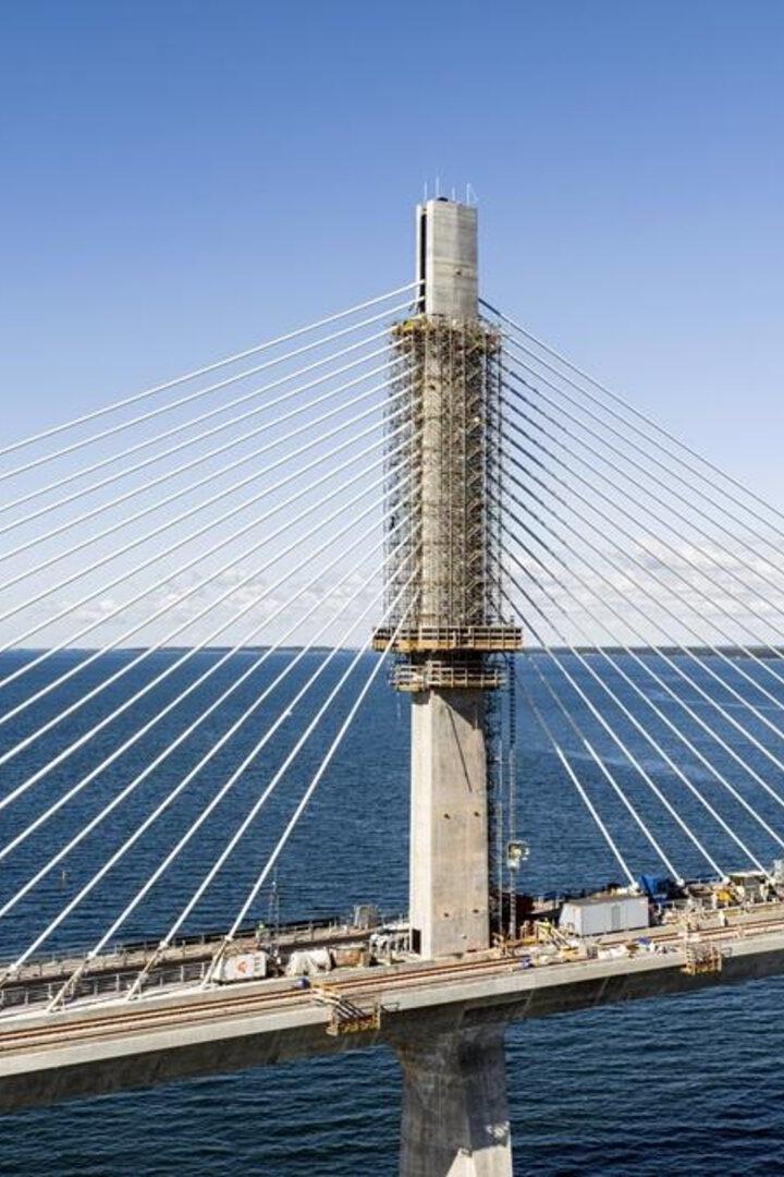 Storstrøm-Brücke in Dänemark