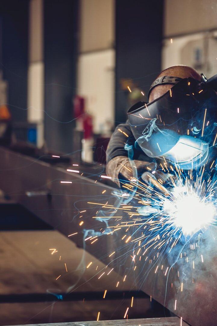 Industrial Welder With Torch