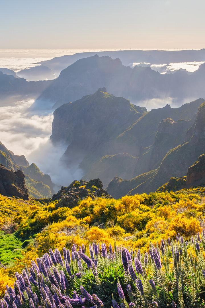 View from Pico do Arieiro, Portugal