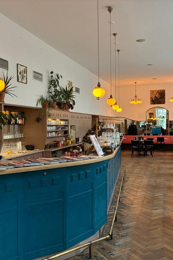 Das Café Florianihof von Innen